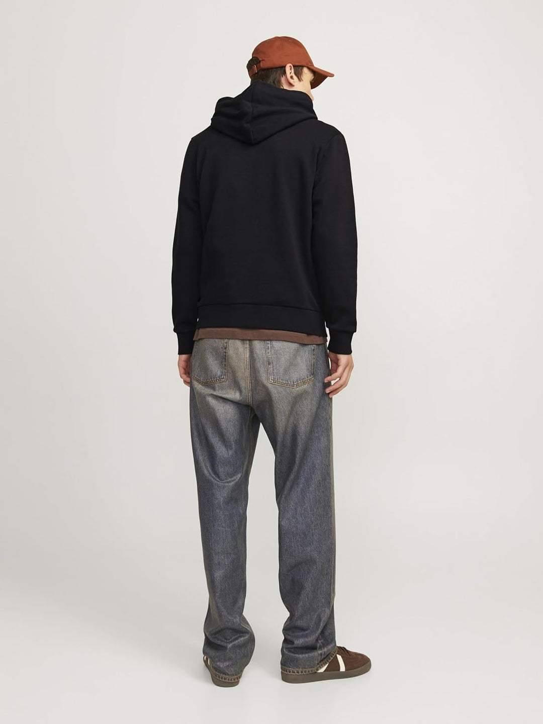 Jack & Jones Herren Jjelogo Blocking Sweat Hood Noos Kapuzenpullover Schwarz S Kapuzenpullover, Schw
