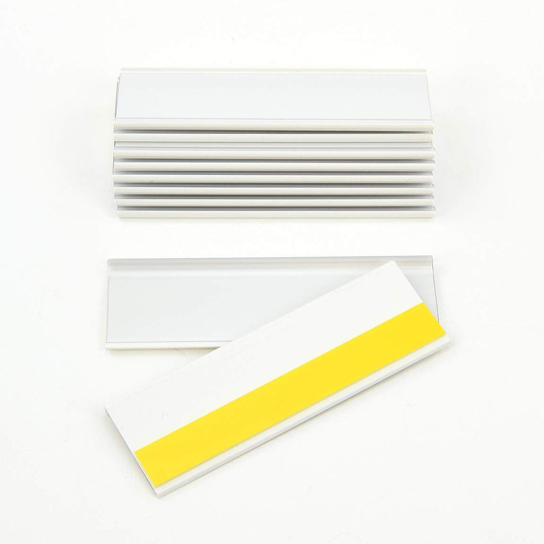Selbstklebende Etikettenhalter für Einstecketiketten 300 mm Breit/Tickethalter/Etiketten Halter (83