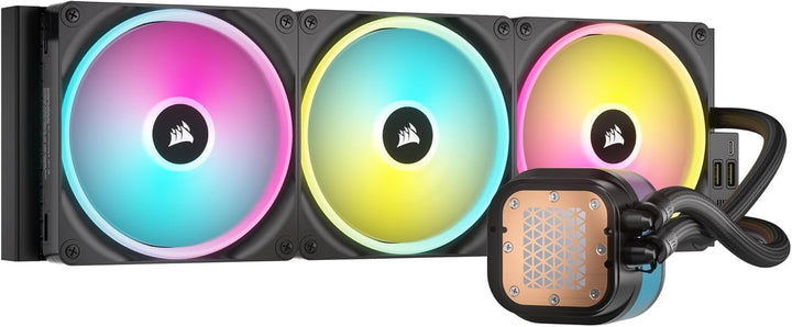 CORSAIR iCUE LINK H170i RGB Flüssig-CPU-Kühler - 420mm AIO - QX140 RGB-Lüfter - Passend Für Intel® L
