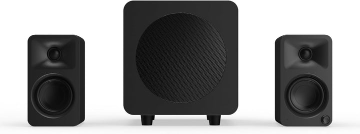 Kanto SUB6 Sealed Powered Subwoofer | 200W Peak Power | 6” Woofer | Quick & Accurate Bass | Ultra-co