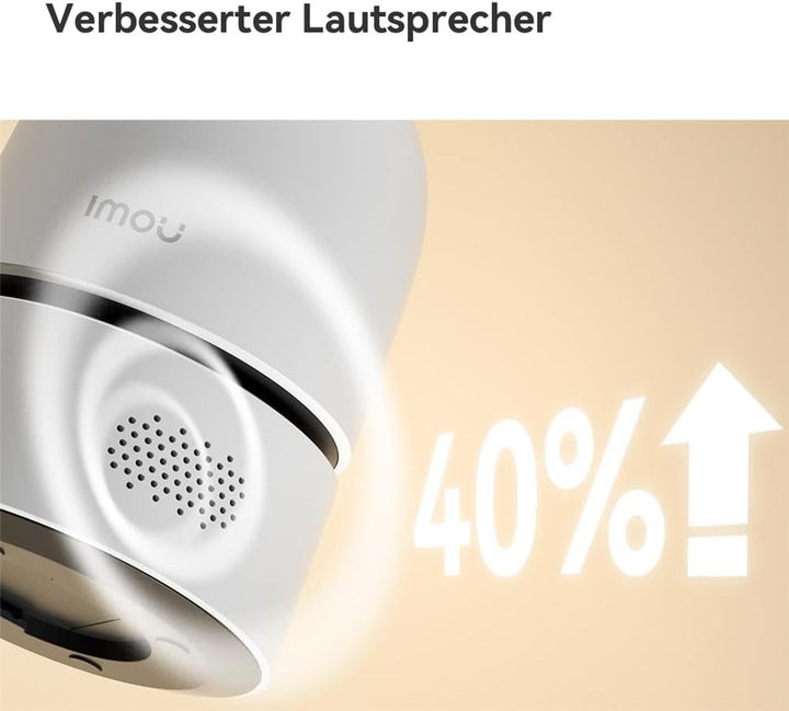 Imou Ranger Dual Pro 3MP+3MP WLAN Innenkamera mit 2 Objektiven, 360° PTZ, Dualband WiFi 6, Vollfarb-