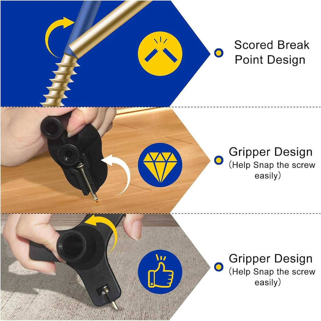 Boden Reparatur Set, Squeak No More Kit Eliminiert Boden Quietschen, Enthält 5 Hilfswerkzeuge und 50