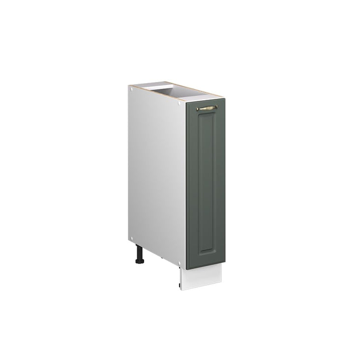 Vicco Apothekerschrank Fame-Line, Grün-Gold Landhaus/Weiss, 20 cm | ohne Arbeitsplatte, zur Kombinat