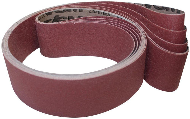 10x Schleifband KK711X L.610mm B.100mm K.40 f.Stahl/ALU/Holz Korund VSM
