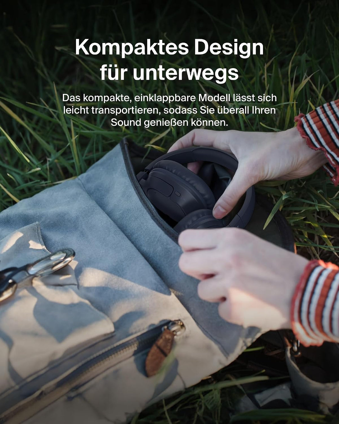 Belkin SoundForm Surround Kopfhörer Kabellos Bluetooth, Over-Ear Environmental Noise Cancelling Kopf