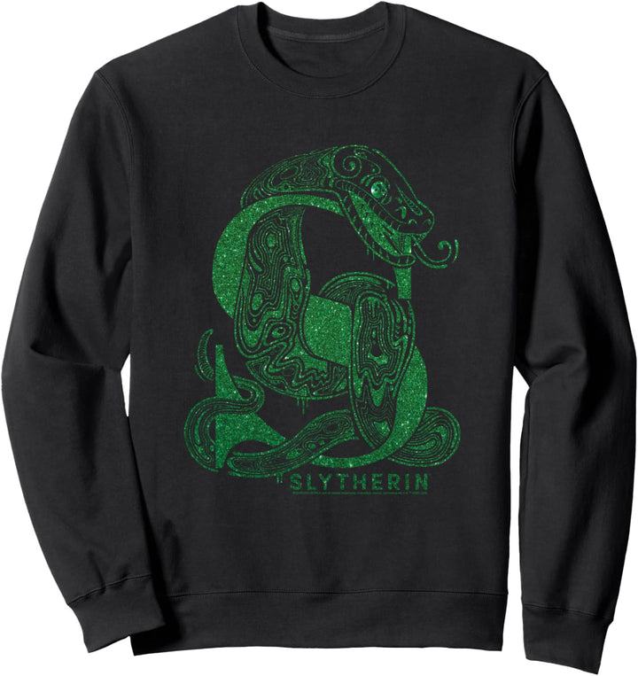 Harry Potter Slytherin Glitter Sweatshirt