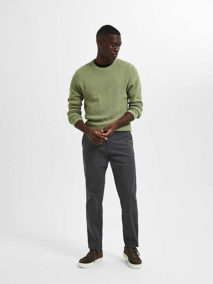 Selected Homme Male Chino 175 Slim fit Flex 34W / 32L Dark Shadow, 34W / 32L Dark Shadow