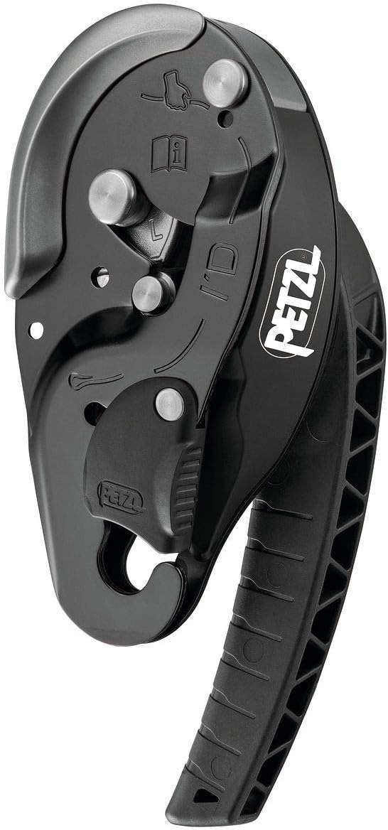 PETZL D020BA01 I'D L DESCENDER BLACK