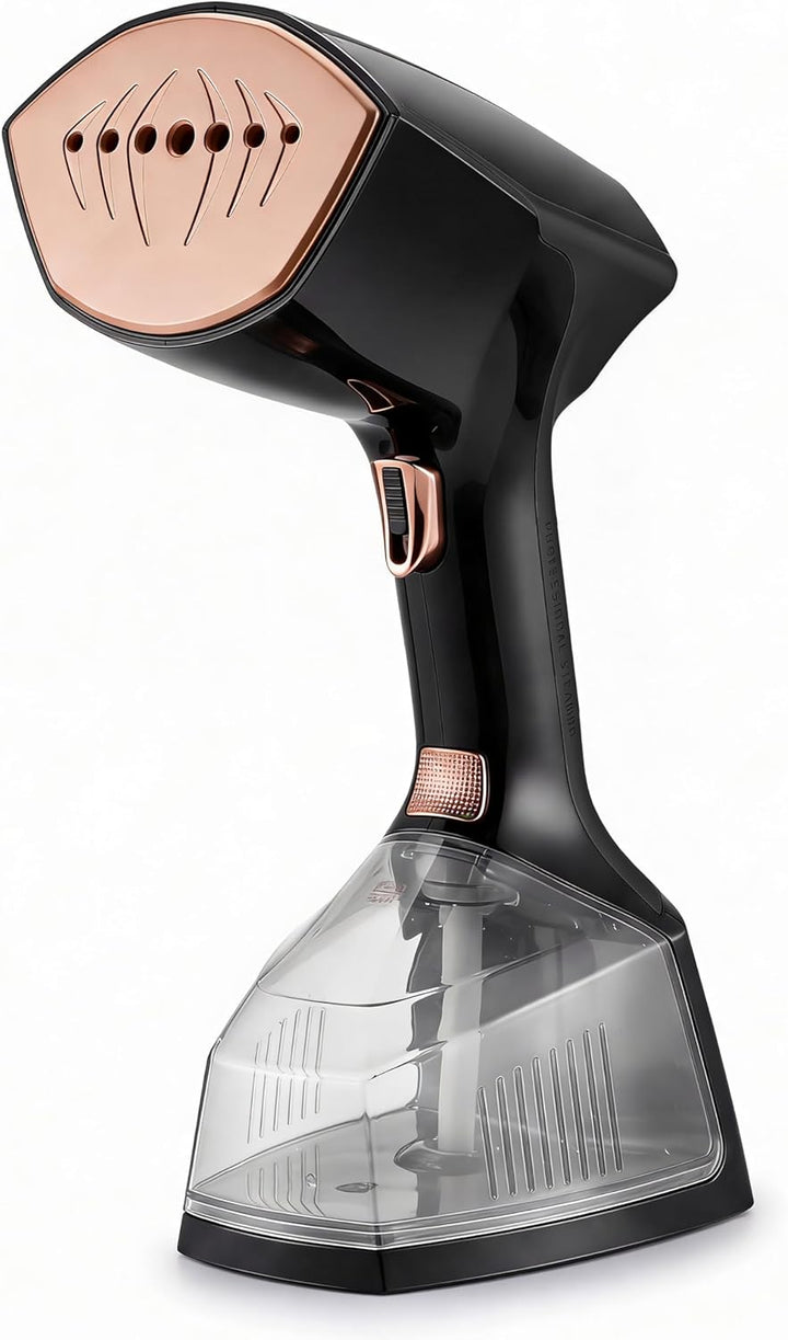 Retoo Steamer Dampfglätter mit 300ml Wassertank, 2000W, Dampfbügeleisen 45g/min, Reise Dampfglätter,