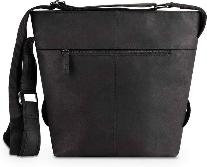 LEABAGS Leder Handtasche Damen I Premium Echtleder Shopper I Tote Bag I Damen Business Tasche I Trag