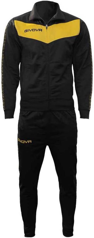 Givova Unisex Visa-band Passen (1er Pack) XXL Schwarz/ Gelb, XXL Schwarz/ Gelb