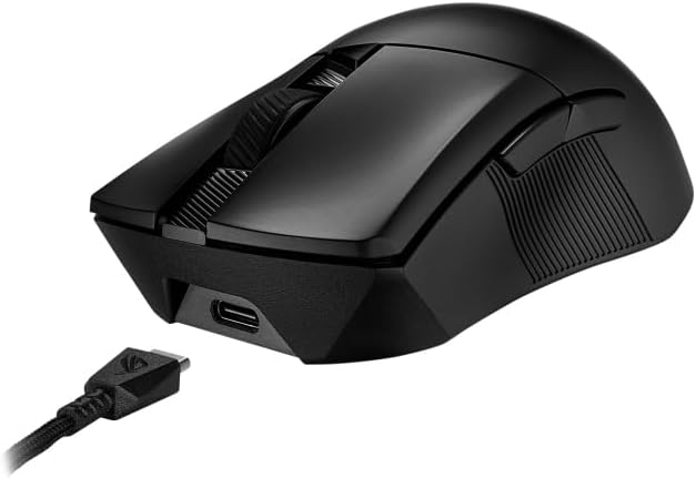 ASUS ROG Gladius III Wireless AimPoint RGB Gaming Maus (optischer ROG AimPoint-Sensor, 36.000 DPI, 6