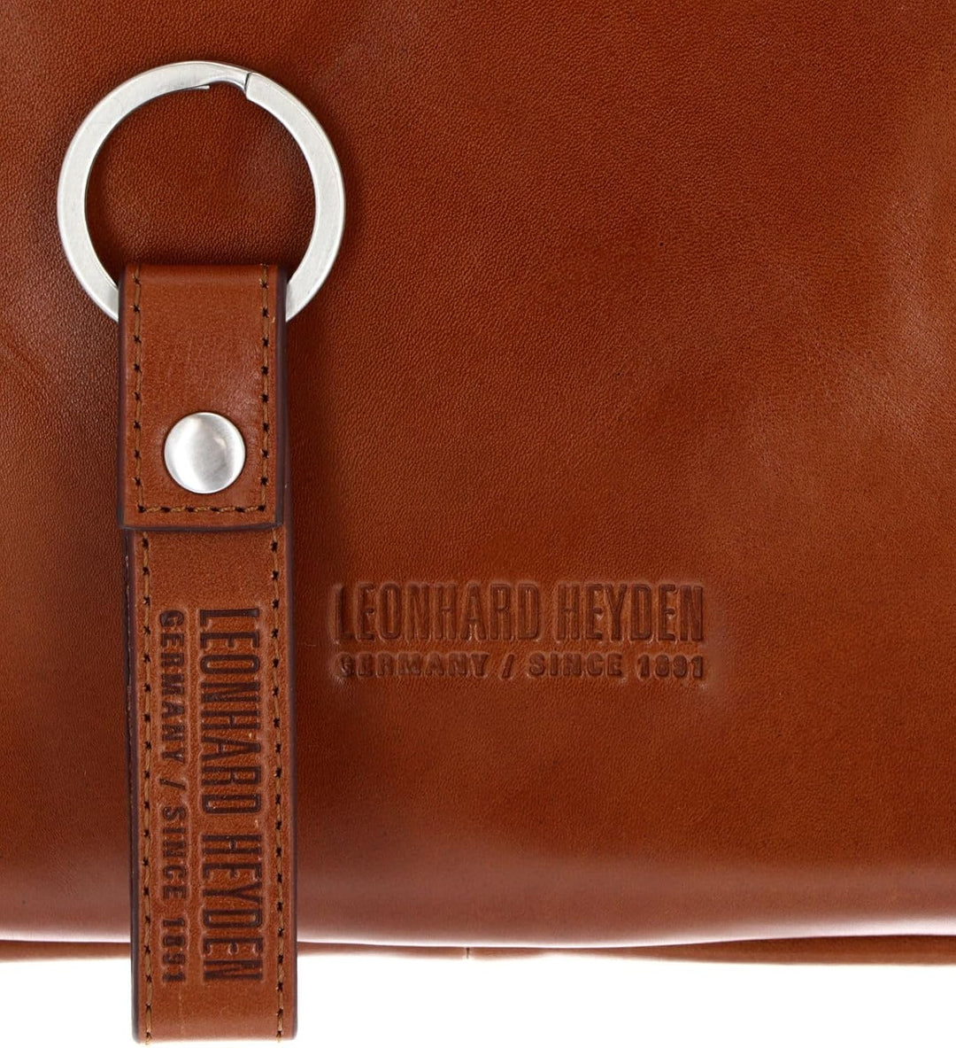 Leonhard Heyden Cambridge Aktentasche Leder 37 cm Laptopfach Cognac, Cognac
