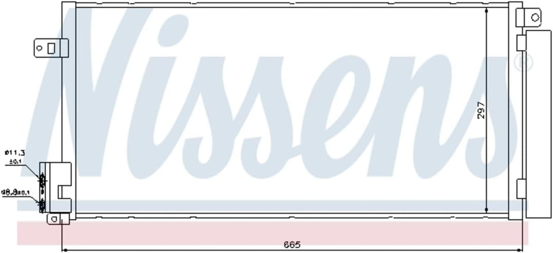 Nissens 94899 Klimakondensator