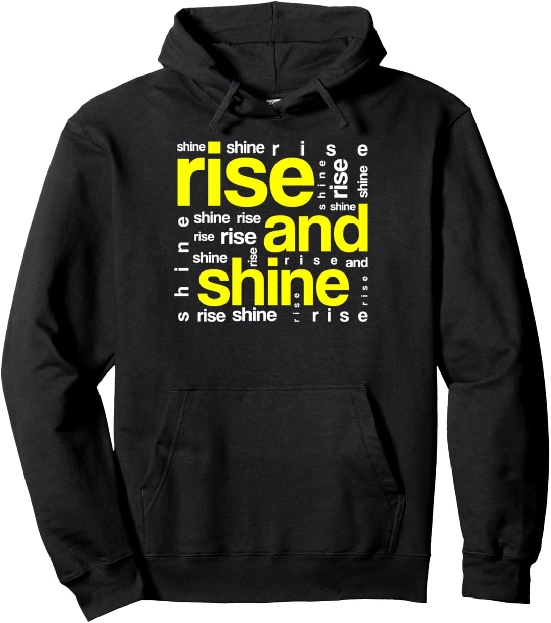Rise And Shine Sun Nature Kid Men Women Pullover Hoodie