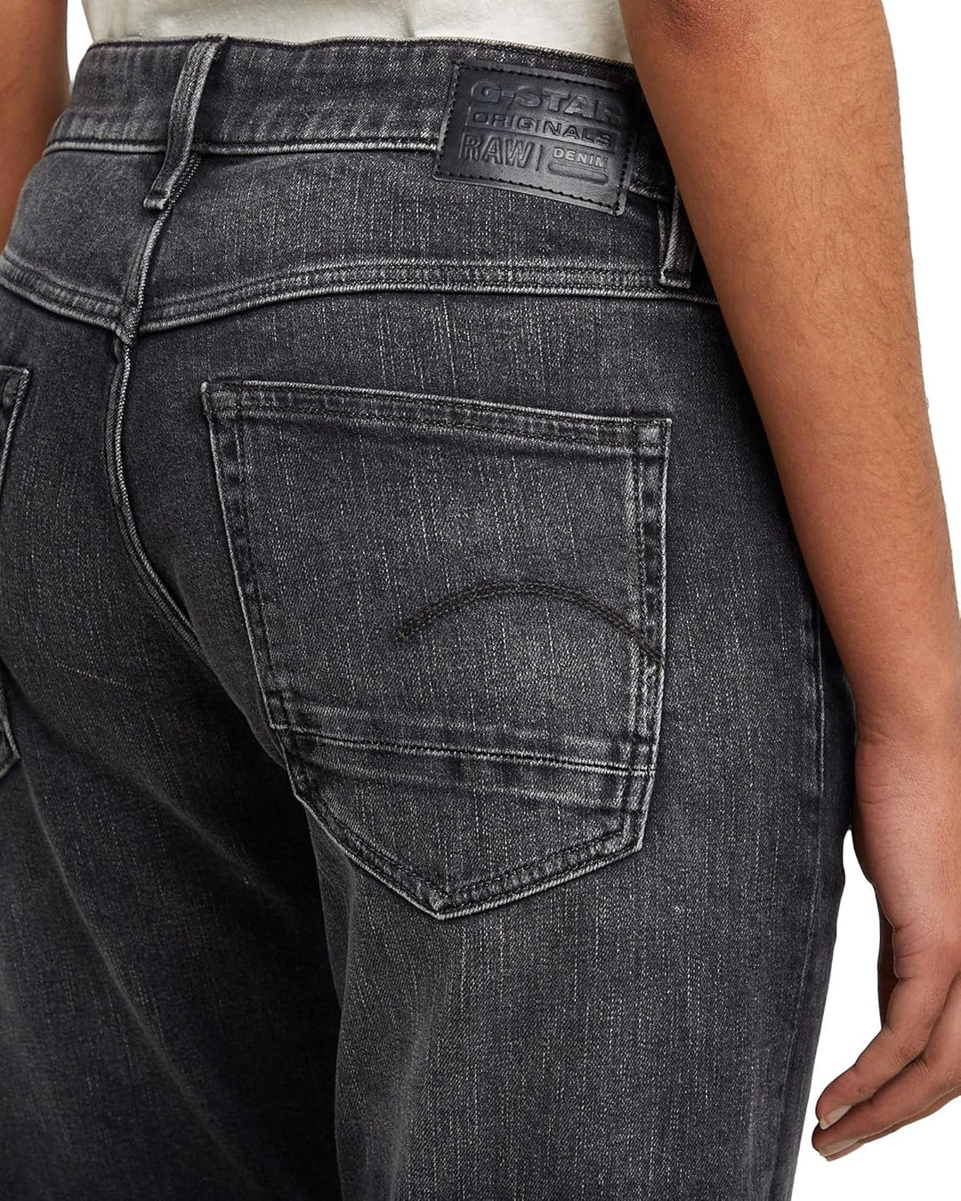 G-STAR RAW Damen Kate Boyfriend Jeans 23W / 28L Grau (Vintage Basalt D15264-c293-b168), 23W / 28L Gr