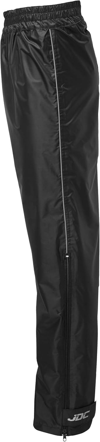JDC wasserdichte Motorradüberhose Regen Unisex - Drench M Lang Schwarz, M Lang Schwarz