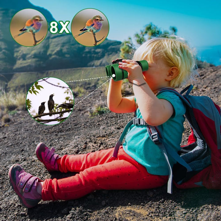 11Pcs Forscherset für Kinder, Entdecker Set für Kinder Mit Fernglas Kinder, Insektenfänger, Kompass,