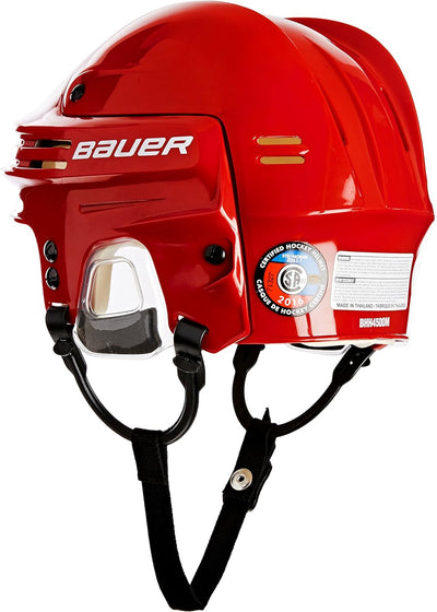 Bauer Erwachsene Helm 4500 s = 54cm - 57cm Rot, s = 54cm - 57cm Rot