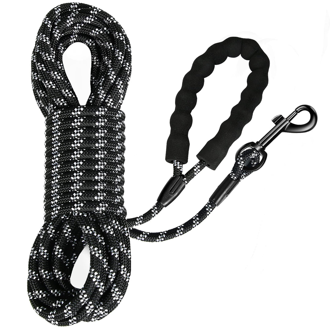 Reflektierend Schleppleine für Hunde, 5m/10m/20m Seil Hundeleine Trainingsleine Langes Ausbildungsle