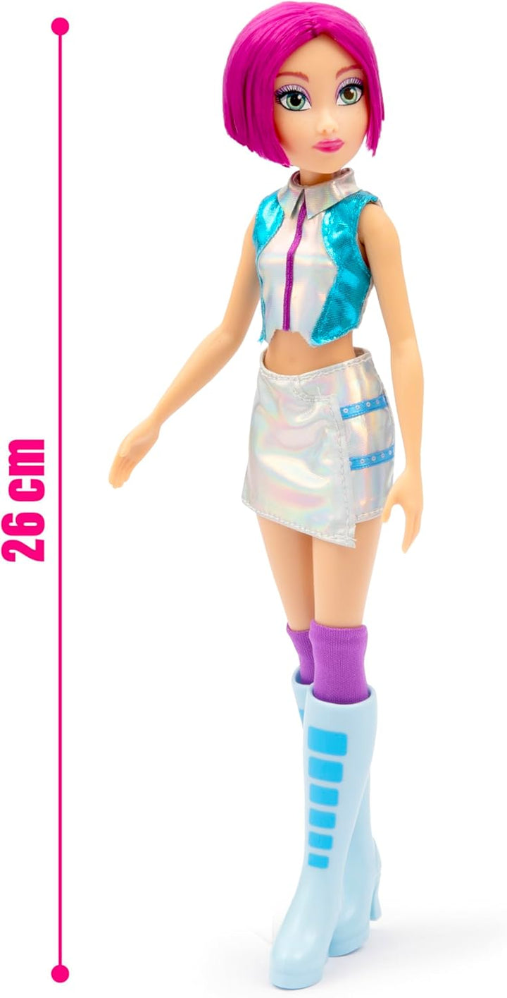 Winx Iconic Doll – Tecna with Signature Outfit & Articulated Joints – Classic 27cm Fashion Doll with