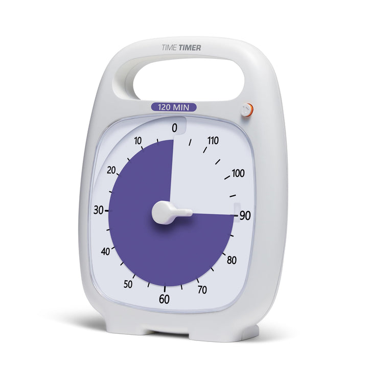 Time Timer Plus 120 Minute Visueller Timer - 'Make Time Edition' Countdown-Uhr (anthrazit) Richtlini