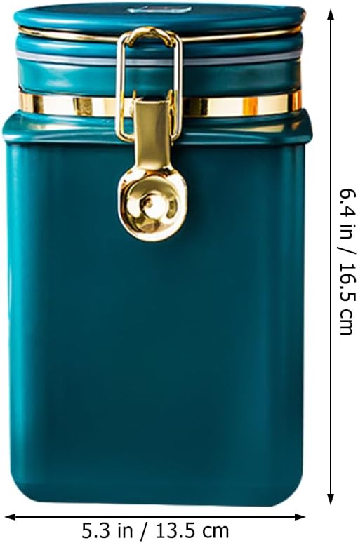 DOITOOL Kaffeedose Luftdicht 1L Kaffeebohnenbehälter Mit Deckel Für Frische Lagerung Von Kaffeebohne