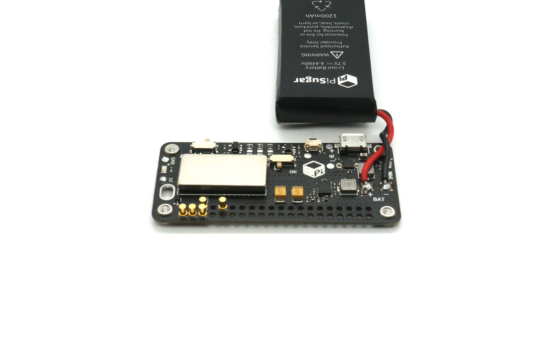 PiSugar S Portable 1200 mAh UPS Lithium Battery Pwnagotchi Power Module for Raspberry Pi-Zero W/WH M