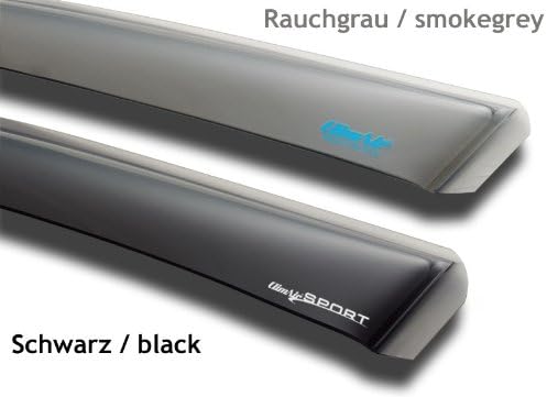 ClimAir Car Comfort Windabweiser kompatibel mit Chrysler 300C Limousine/Touring 2004-2012 Set für Vo