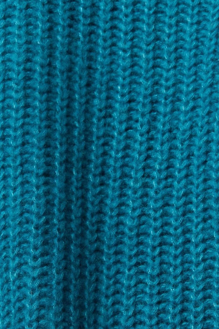 ESPRIT Damen Pullover M 455/Teal Blue, M 455/Teal Blue
