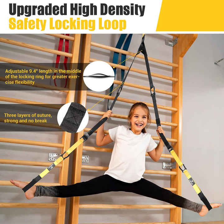 Schlingentrainer, Sling Trainer für EIN Ganzkörpertraining, Schlingentrainer für zuhause mit Grossem