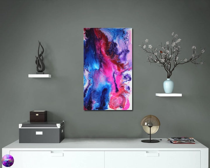 Original Gemälde Abstrakte Malerei - moderne hochglanz Wandbilder - Resin Art Kunst Bild Harz Unikat