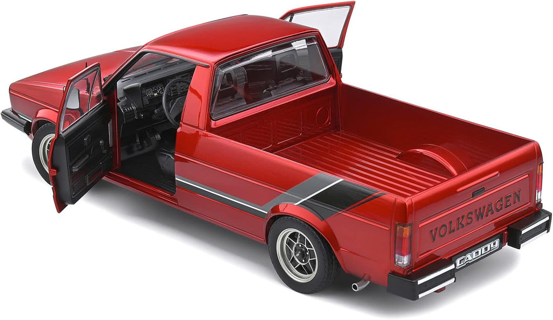 Solido VW Caddy MK1 rot Costum, MK1 rot Costum