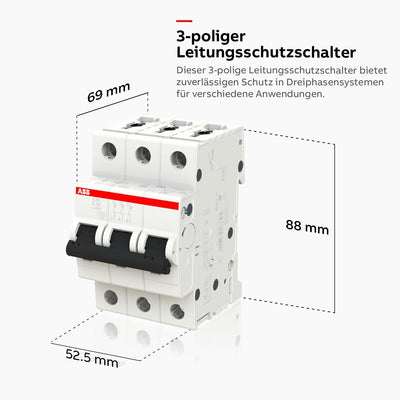 ABB S203-C32 Sicherungsautomat 32A Single, Single