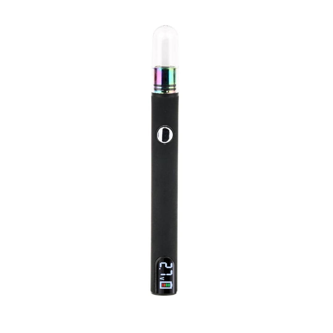 Mr.Bald Ceramic Hot Knife with LED light, 510 Thread Dab Tool Cut Wax Accessory with display battery