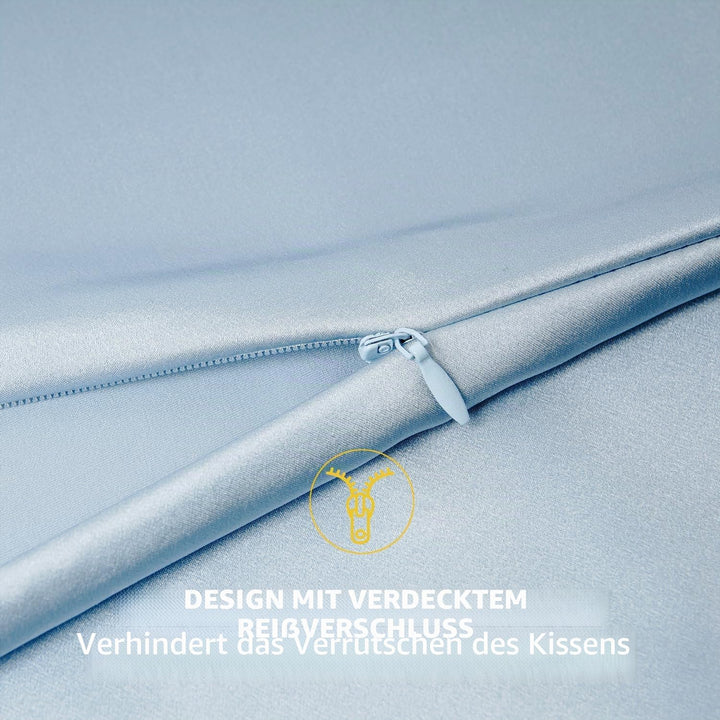 ZIMASILK Kissenbezug aus 100 % Maulbeerseide, für Gesundheit von Haar und Haut, weich und glatt, bei