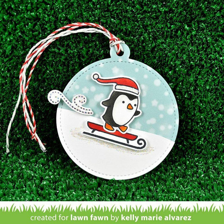 Lawn Cuts Custom Craft Die-Toboggan Together