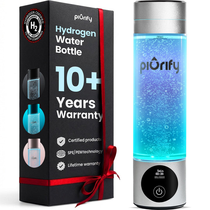 Wasserstoff-Flaschengenerator SPE/PEM - Konzentration bis zu 4100+ PPB - Tragbare athletische Leistu