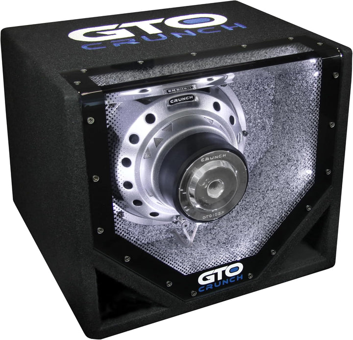 Crunch GTO10BP - 25 cm (10") Single-Bandpass-System aus der GTO Serie mit 600W MAX | Auto-Subwoofer