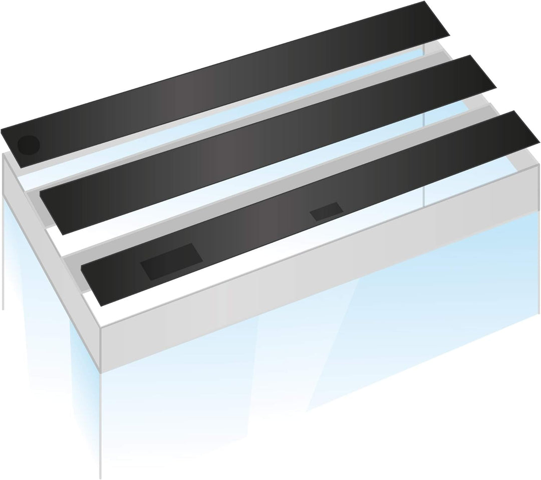 Juwel Aquarium 93990 Klappensatz 150/50 IV Rio 400/450 (3tlg.), Rio 400/450 (3tlg.)