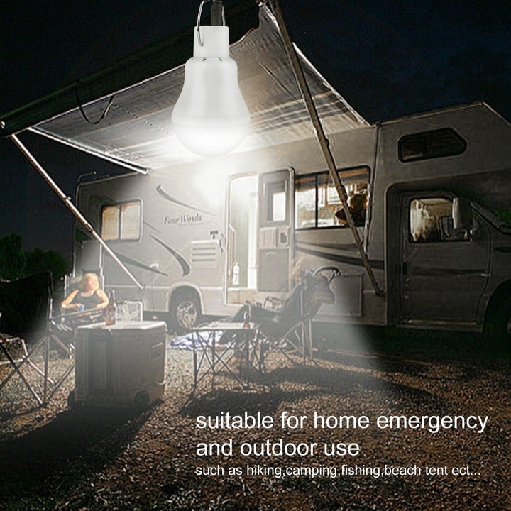 LED Solar Glühbirne Solarlampen für Aussen 2PCS mit 3M Kabel*2, Beinhome Laterne Campinglampe Hängel