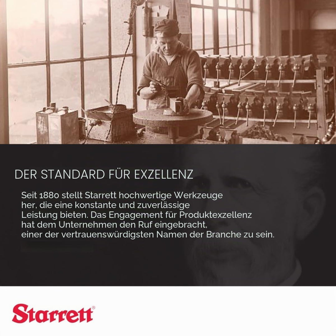 Starrett Automatikkörner mit justierbarer Schlagkraft, Länge 130 mm, Durchmesser 17 mm, Heavy Duty