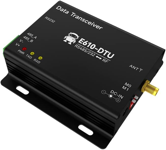 433 MHz RS232 RS485 Funk-Digitalradio E610-DTU (433C20) 20 dbm 6 km, unbegrenzte Hochgeschwindigkeit