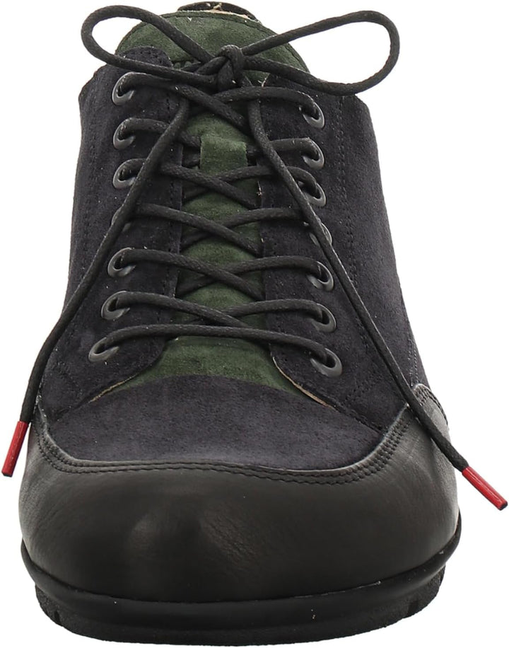 Think! Herren King Chromfrei Gegerbte Nachhaltige Wechselfussbett Schnürhalbschuhe 41 EU 8000 Oceano