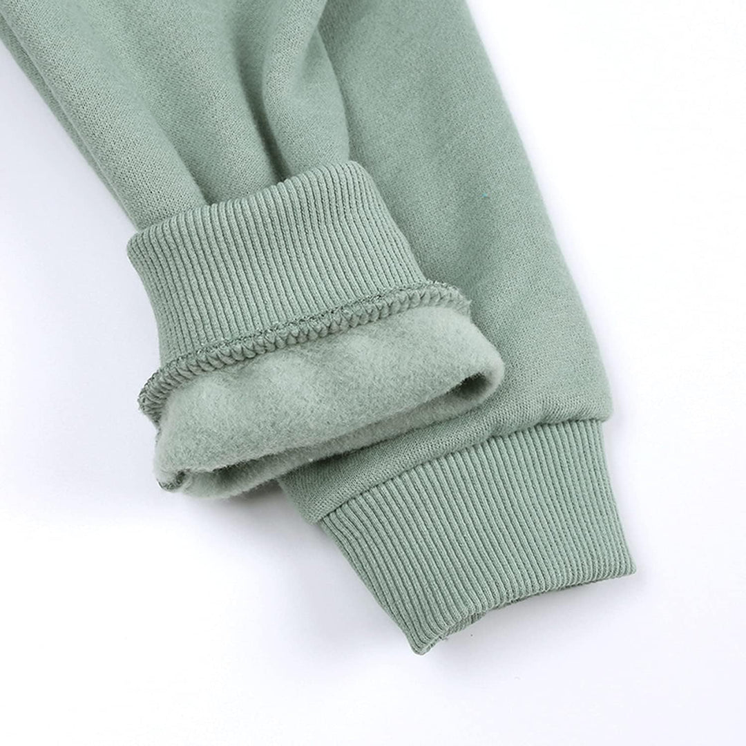 Neugeborenes Baby Junge Mädchen Kleidung Säugling Hoodie Strampler Langarm Solid Farbe Ein Stück Jum