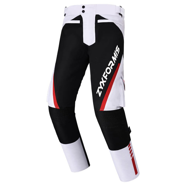 Motorrad Hosen Herren mit Protektoren und Reflektoren, Wasserdicht Winddicht Textil Motorradhose mit