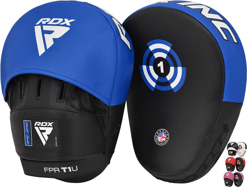 RDX Handpratzen Kampfsport Boxen MMA Training, Maya Hide Leder, Boxpads Schlagpolster Kickboxen Boxp