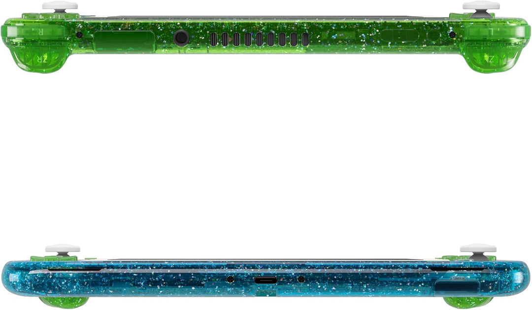 eXtremeRate Full Case für Switch Lite Console, DIY-Ersatz Gehäuse Hülle & Tasten & Schutzfolie Ersat