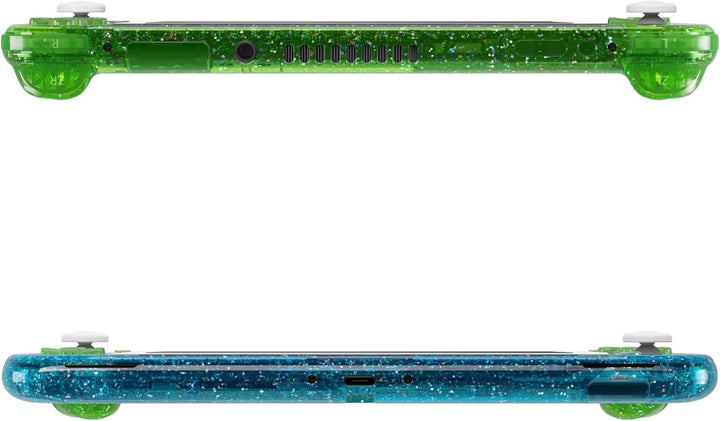eXtremeRate Full Case für Switch Lite Console, DIY-Ersatz Gehäuse Hülle & Tasten & Schutzfolie Ersat