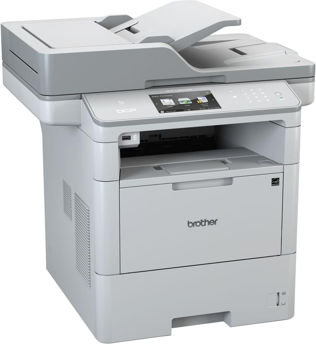 Brother DCP-L6600DW A4 mono Laserdrucker (50 Seiten/Min.,Drucken, scannen, kopieren, 1.200 x 1.200 d